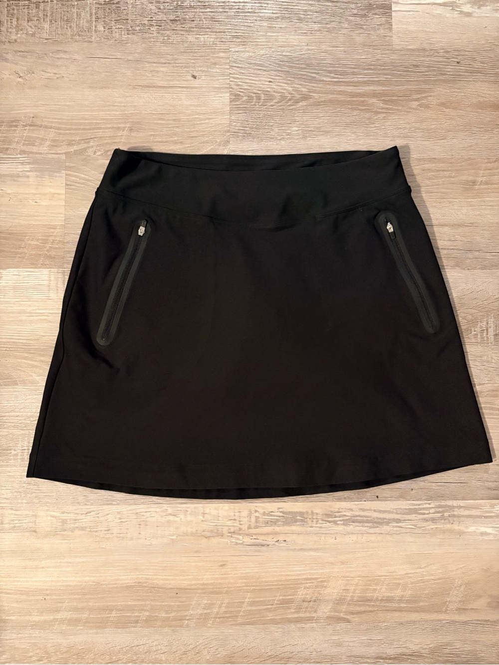 Nike Golf Tour Performance Dri-Fit Black Skort Skirt Pockets Medium M